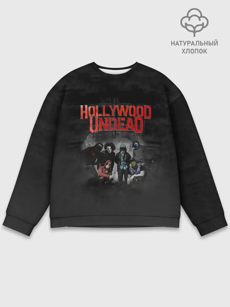 Мужской свитшот базовый / Hollywood Undead - Голливудская нежить