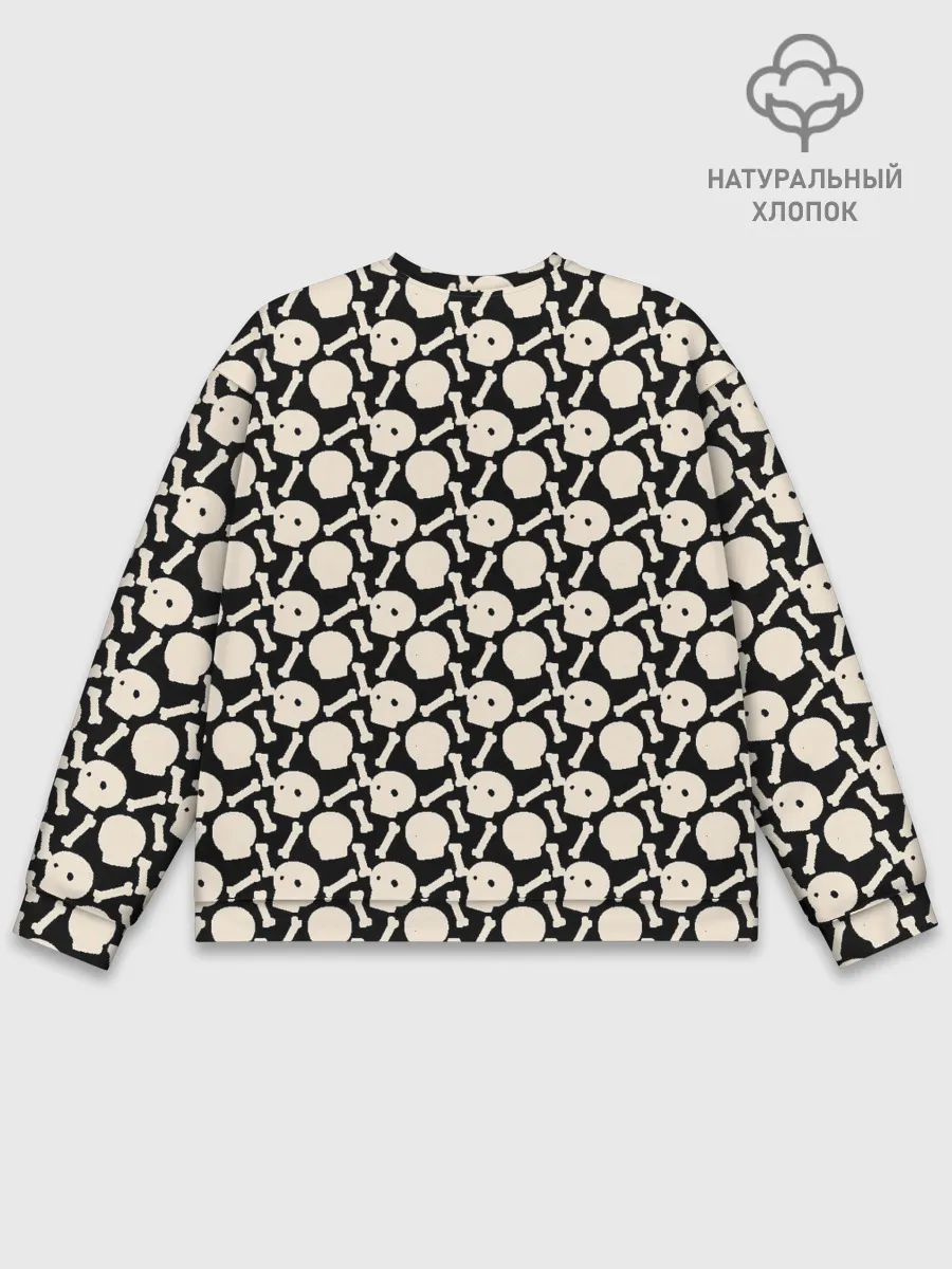 Мужской свитшот базовый / Patern Halloween 25