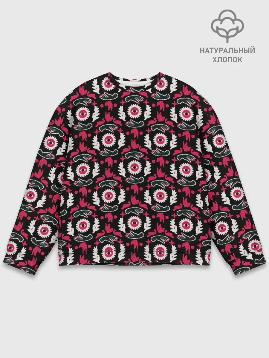 Мужской свитшот базовый / Patern Halloween 20