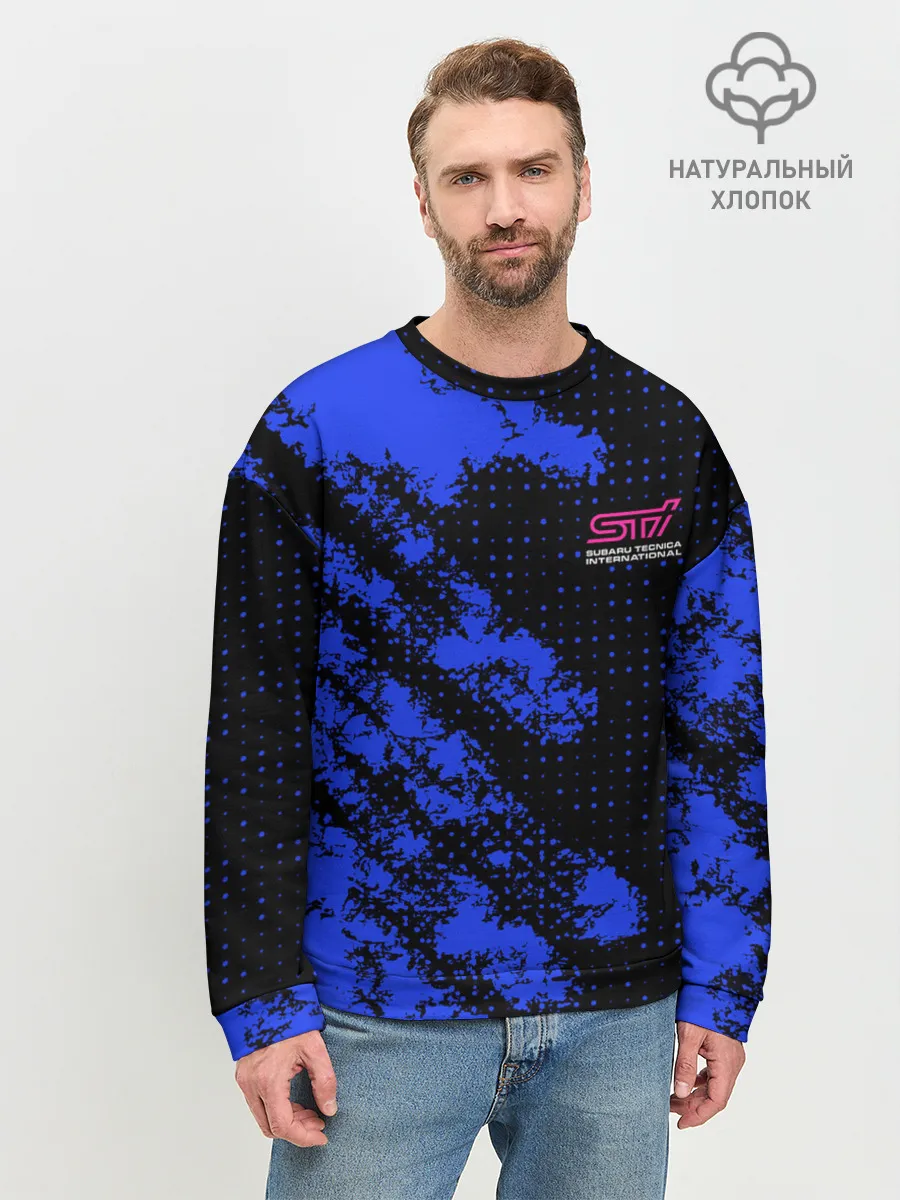 Мужской свитшот базовый / SUBARU STI | СУБАРИСТ