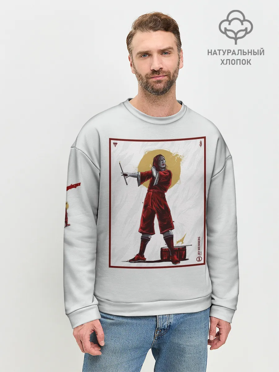 Мужской свитшот базовый / SLIPKNOT | Jay Weinberg