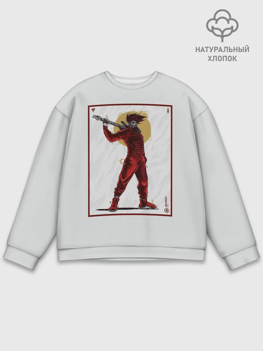 Мужской свитшот базовый / SLIPKNOT | Jim Root