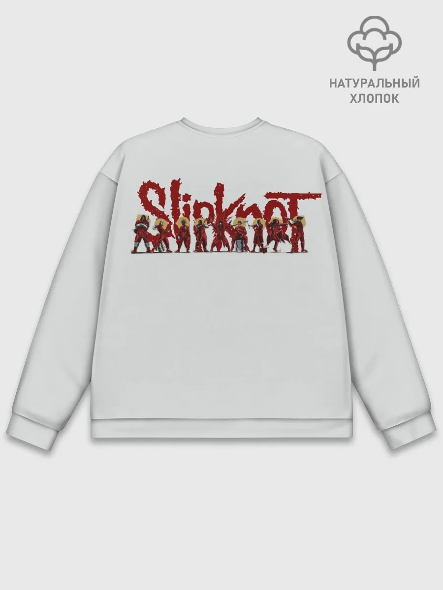 Мужской свитшот базовый / SLIPKNOT | Mick Thomson