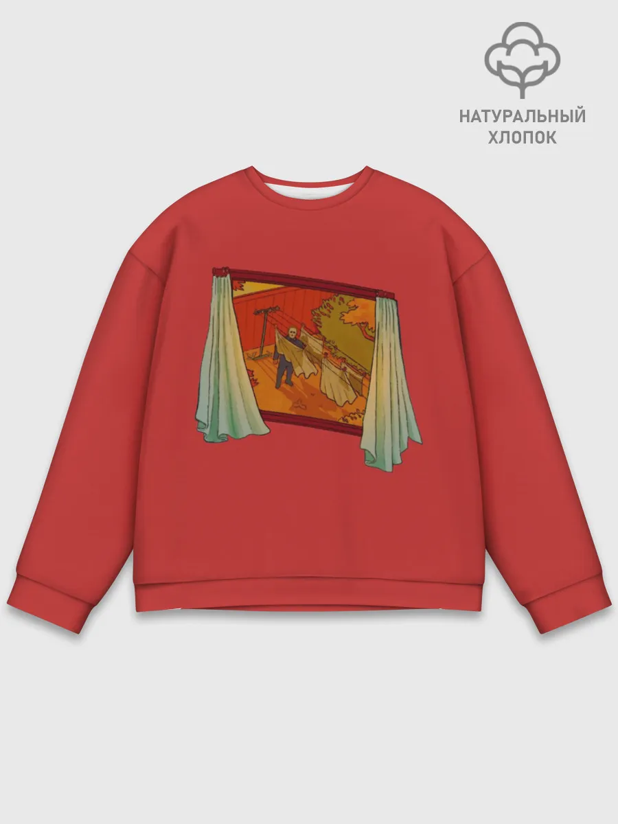 Мужской свитшот базовый / View From The Window