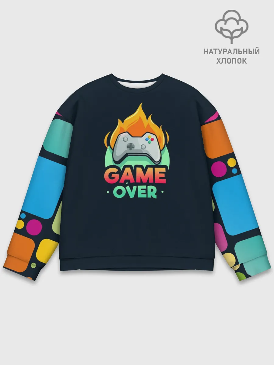 Мужской свитшот базовый / GamePad Over