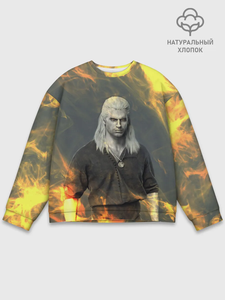 Мужской свитшот базовый / ГЕРАЛЬТ ВЕДЬМАК