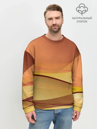 Мужской свитшот базовый / Пустыня Арракис Дюна