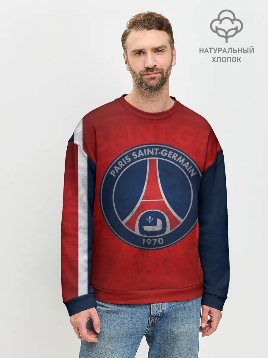 Мужской свитшот базовый / Paris Saint-Germain