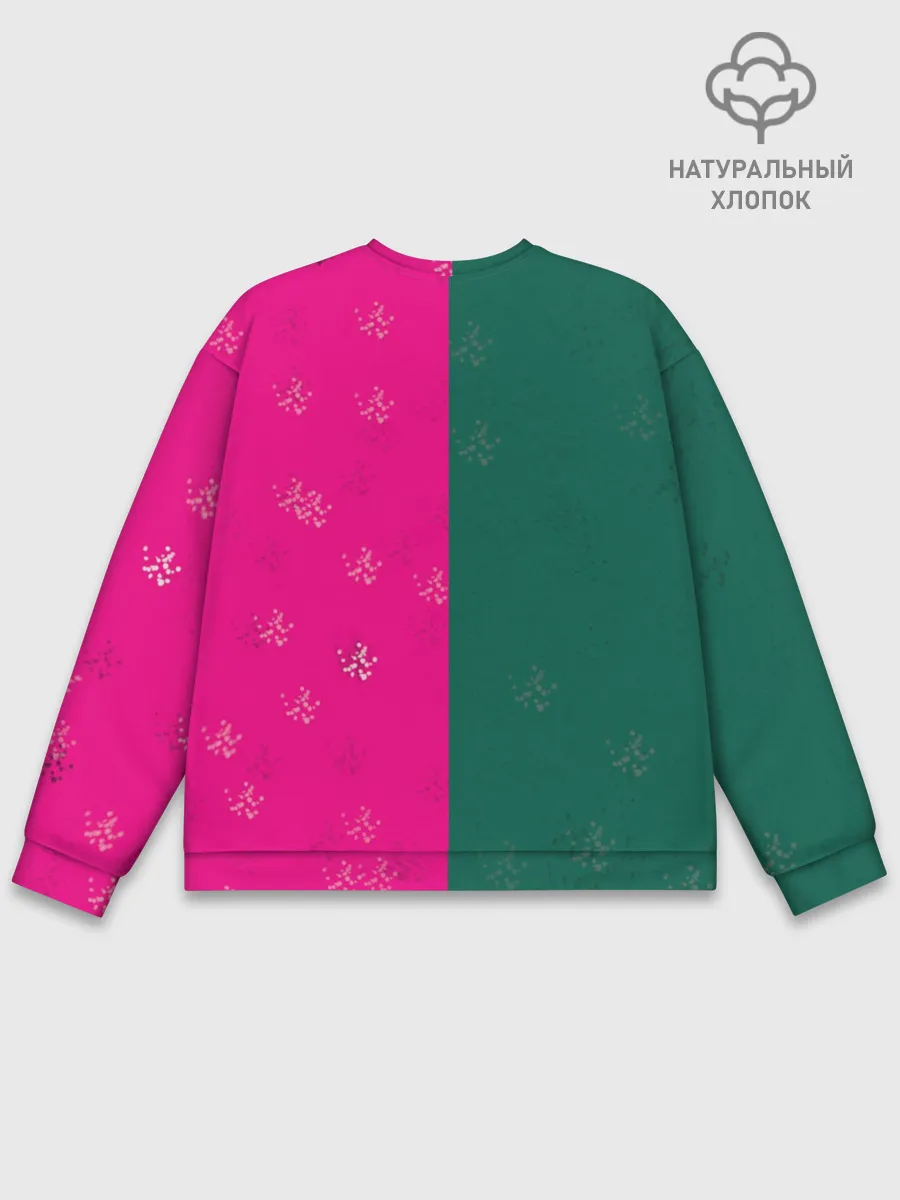 Мужской свитшот базовый / Игра в кальмара. Кукла. Противостояние