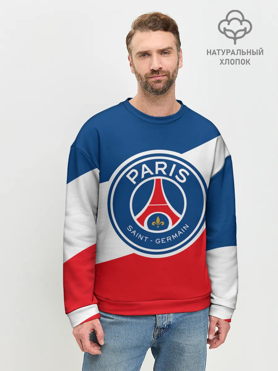 Мужской свитшот базовый / Paris Saint-Germain FC