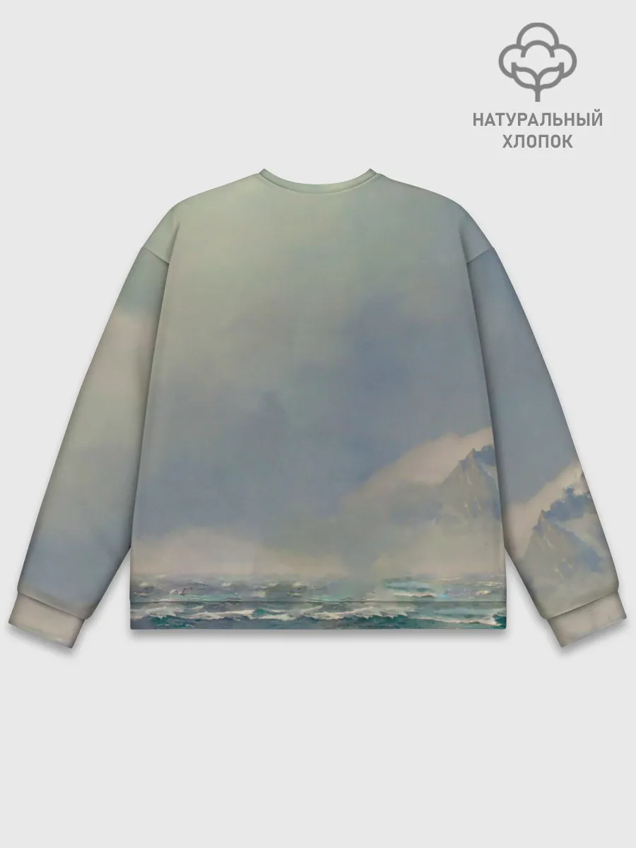 Мужской свитшот базовый / ВМФ Военно-Морской Флот