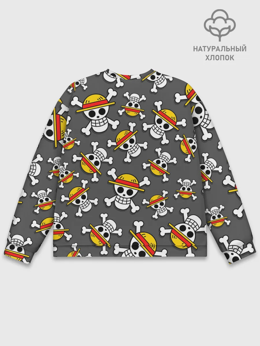 Мужской свитшот базовый / Ван-Пис, Мугивара