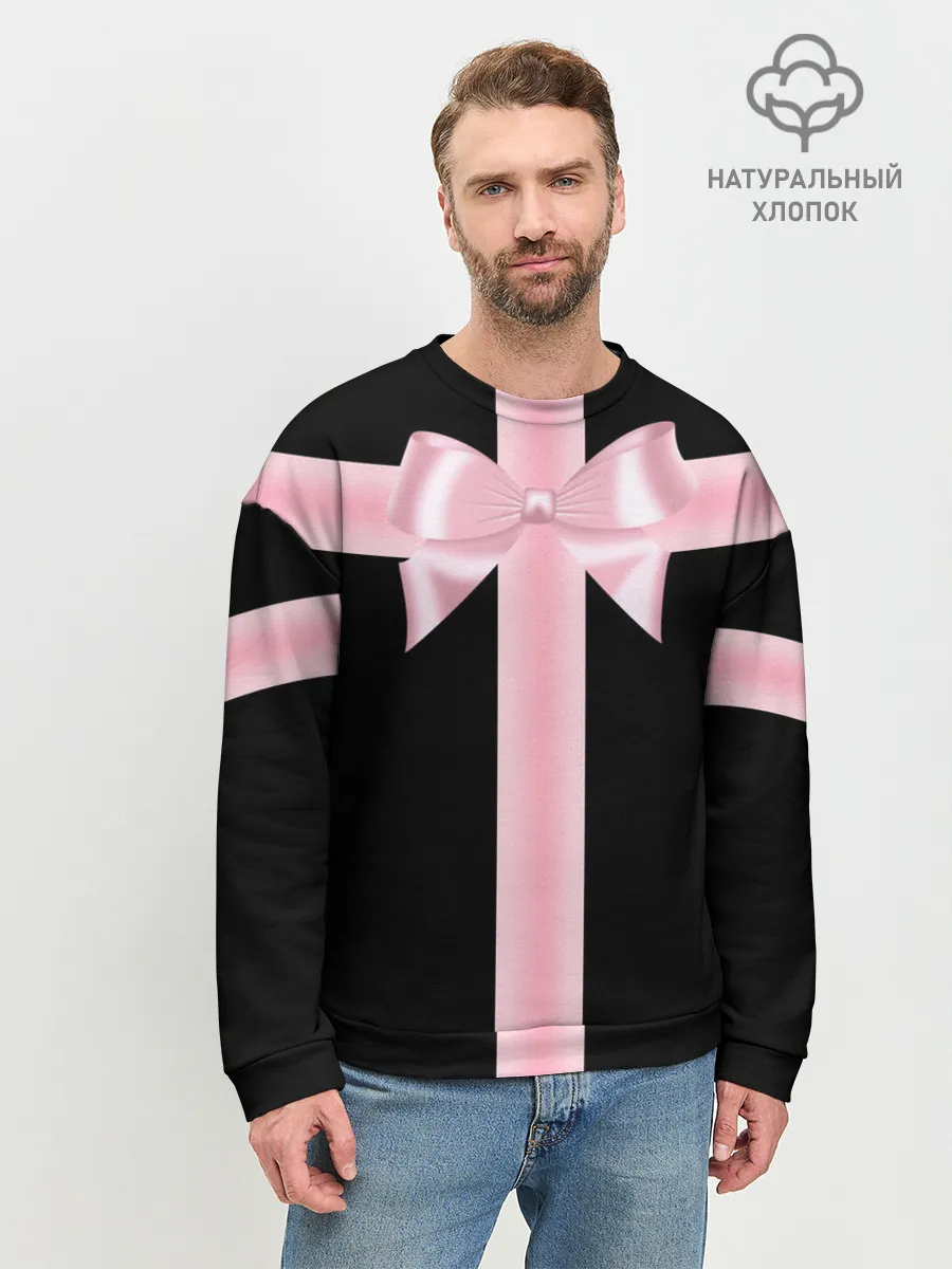 Мужской свитшот базовый / ИГРА В КАЛЬМАРА, ДИЗАЙН ГРОБА