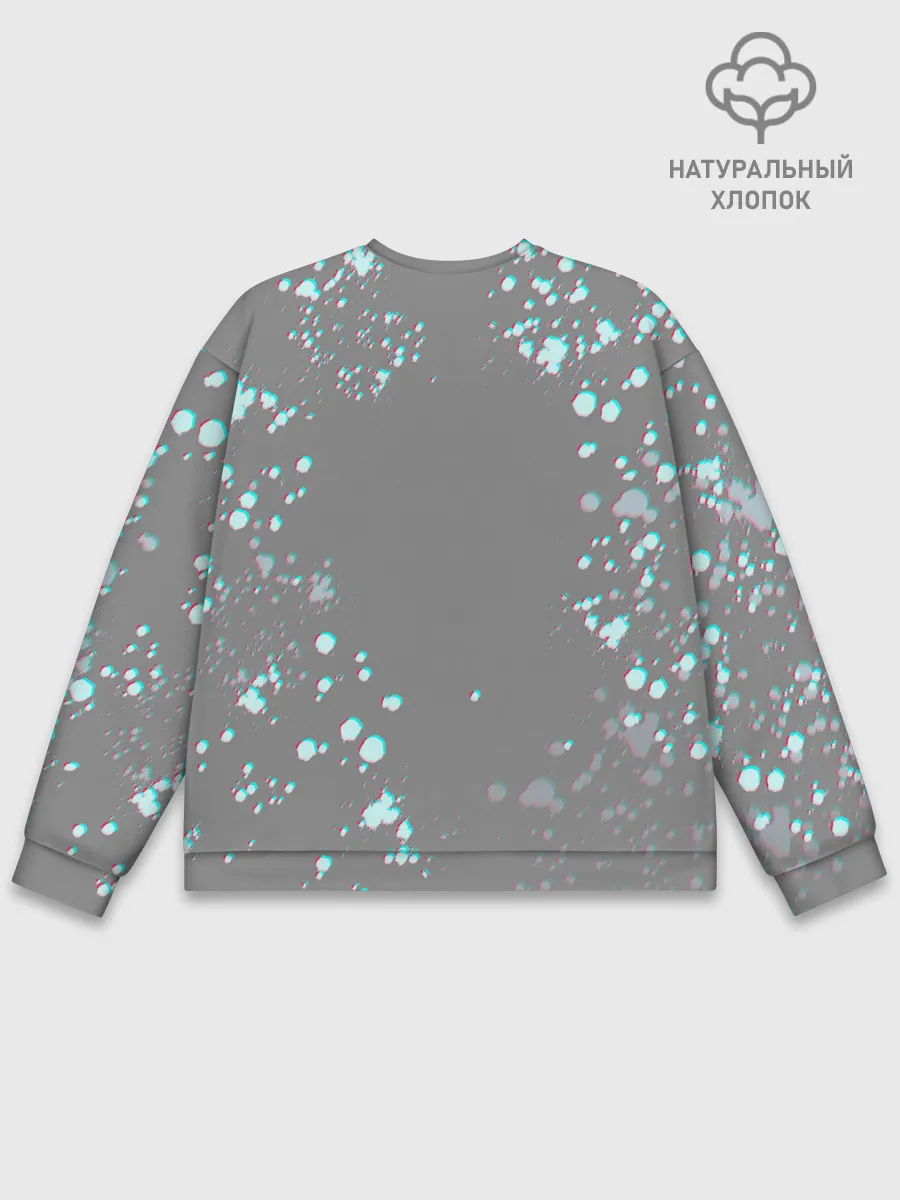 Мужской свитшот базовый / 067 | ГЛИТЧ