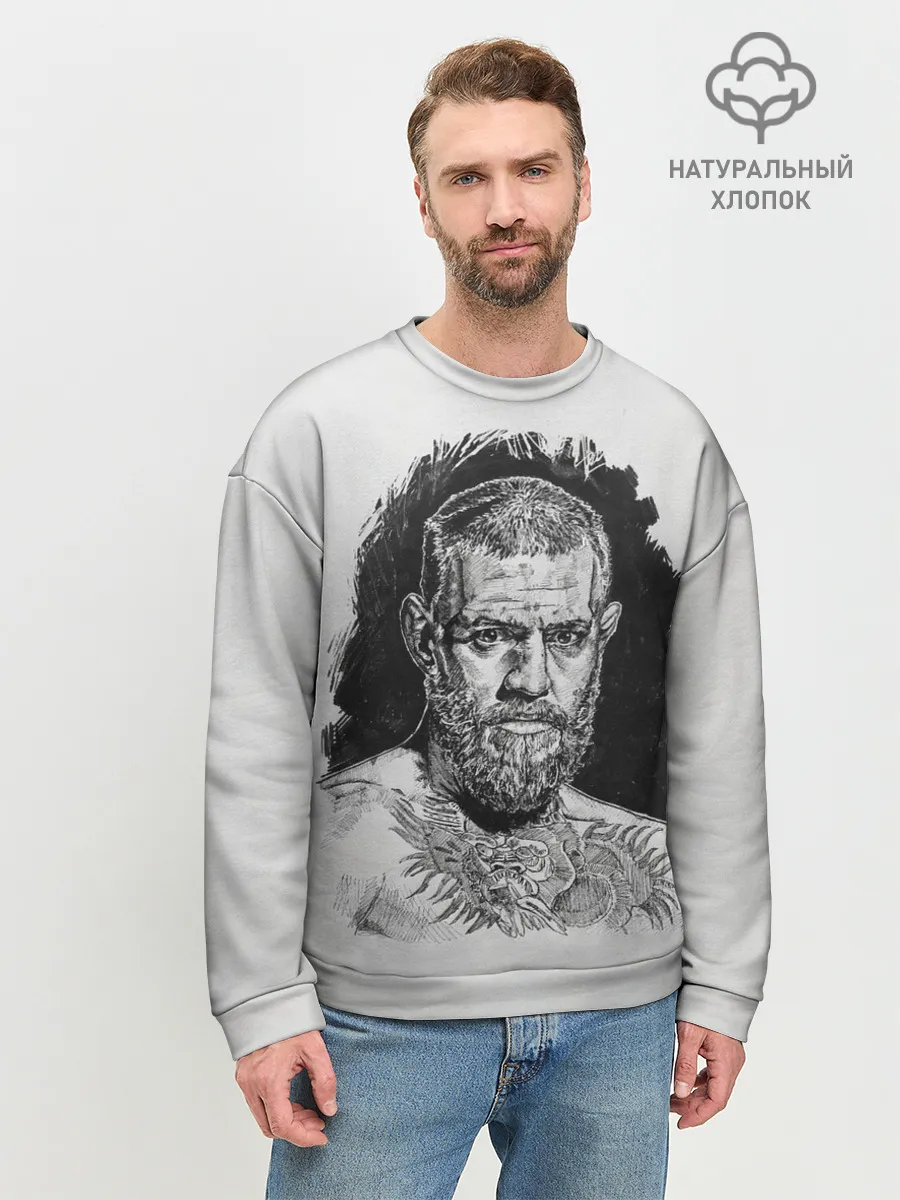 Мужской свитшот базовый / Конор МакГрегор | Conor McGregor