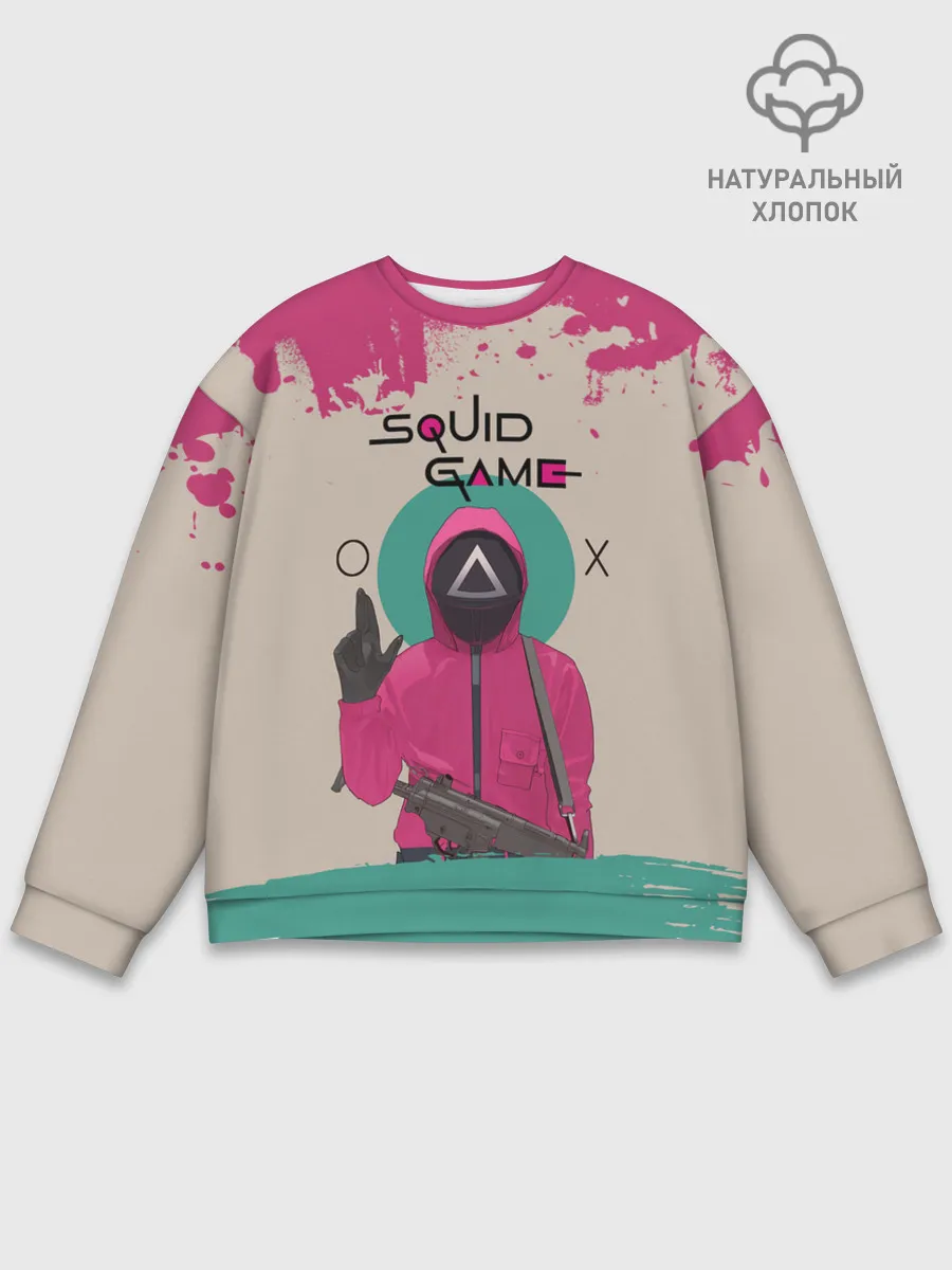 Мужской свитшот базовый / ТРЕУГОЛЬНИК НА КАРАУЛЕ