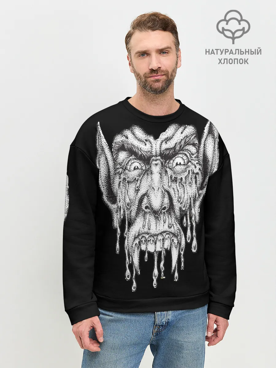 Мужской свитшот базовый / Кровожадный вампир