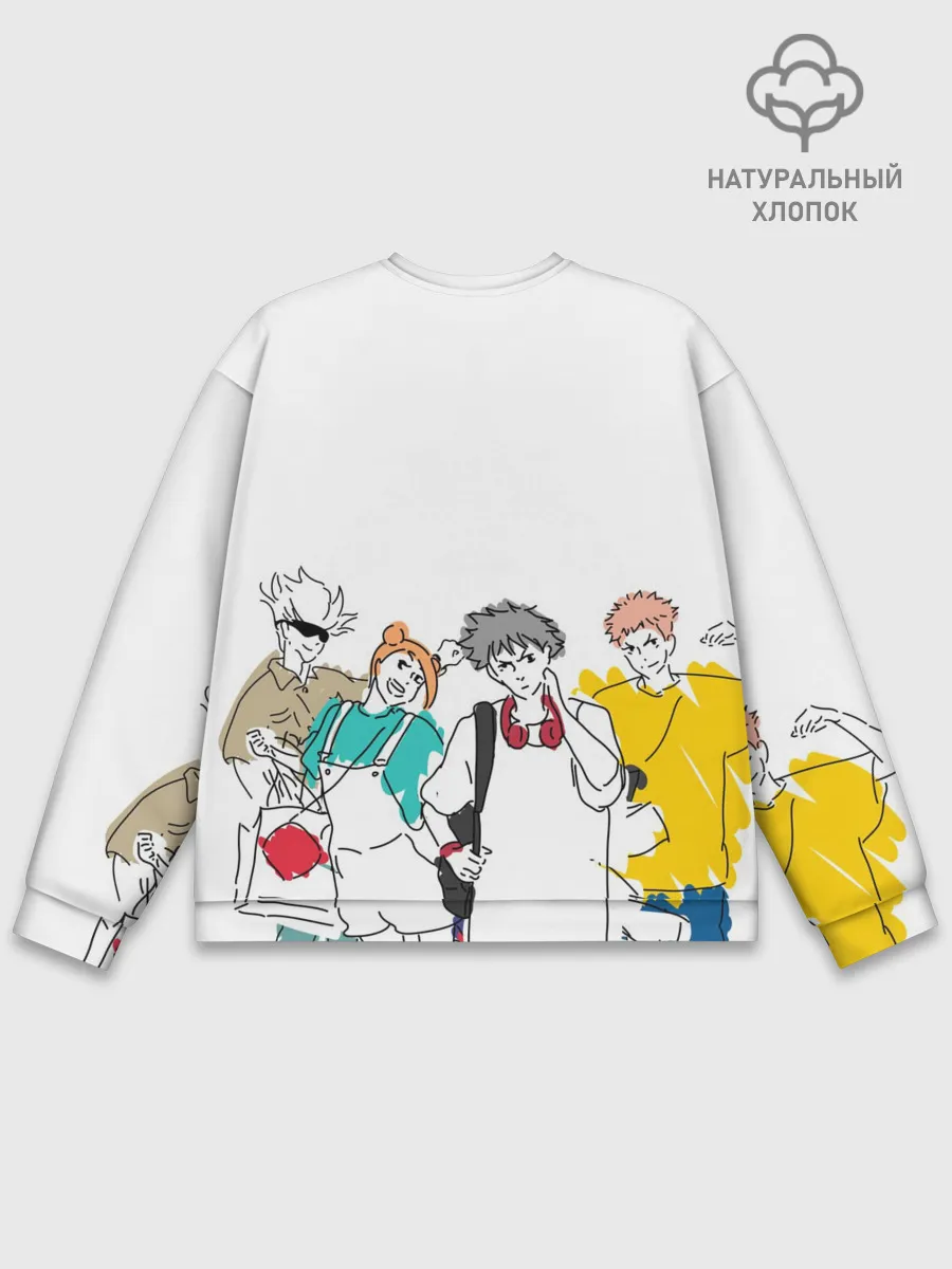 Мужской свитшот базовый / Нобара Кугисаки - Jujutsu Kaisen