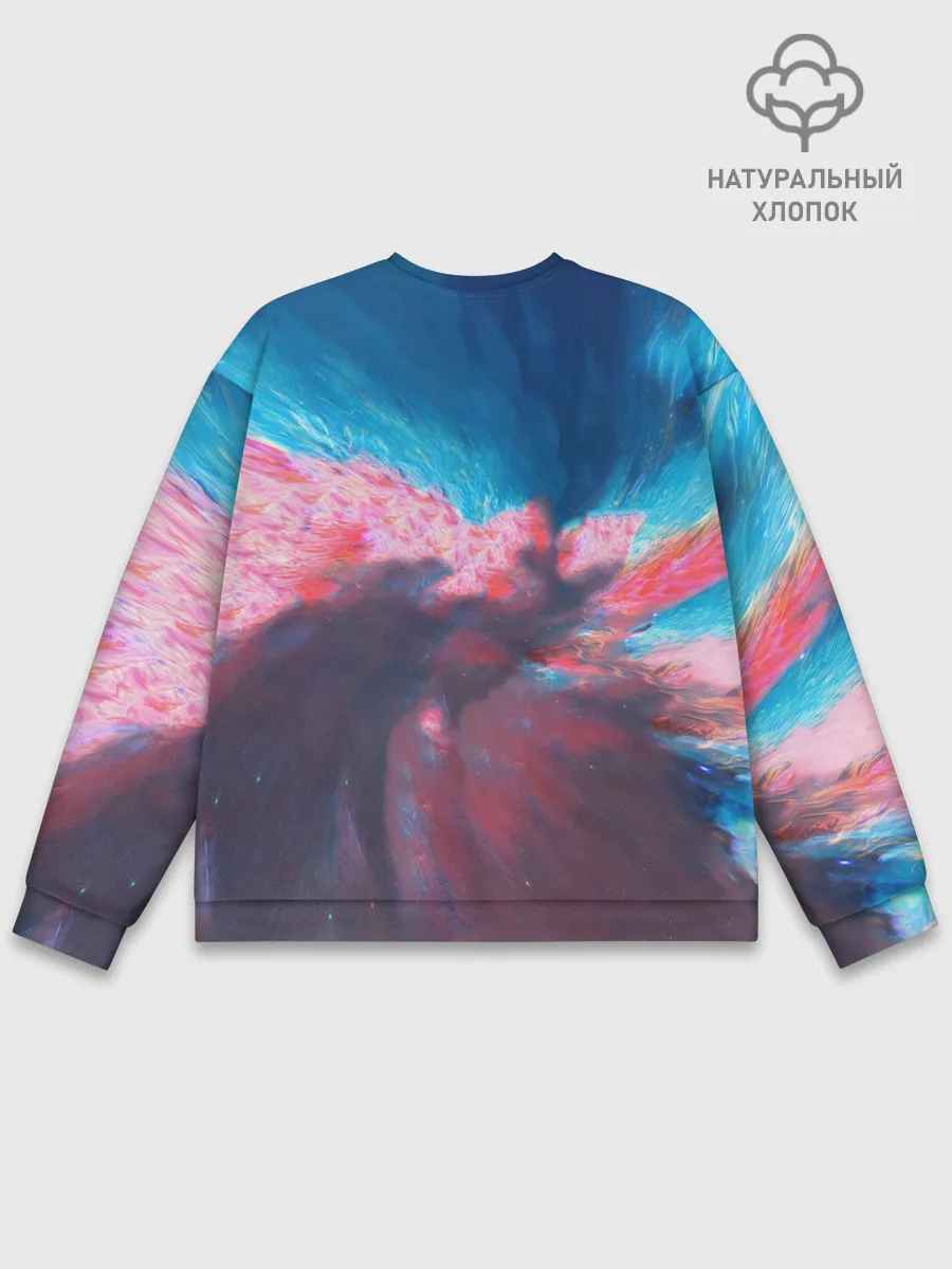 Мужской свитшот базовый / ВСЕЛЕНСКИЙ КОТ