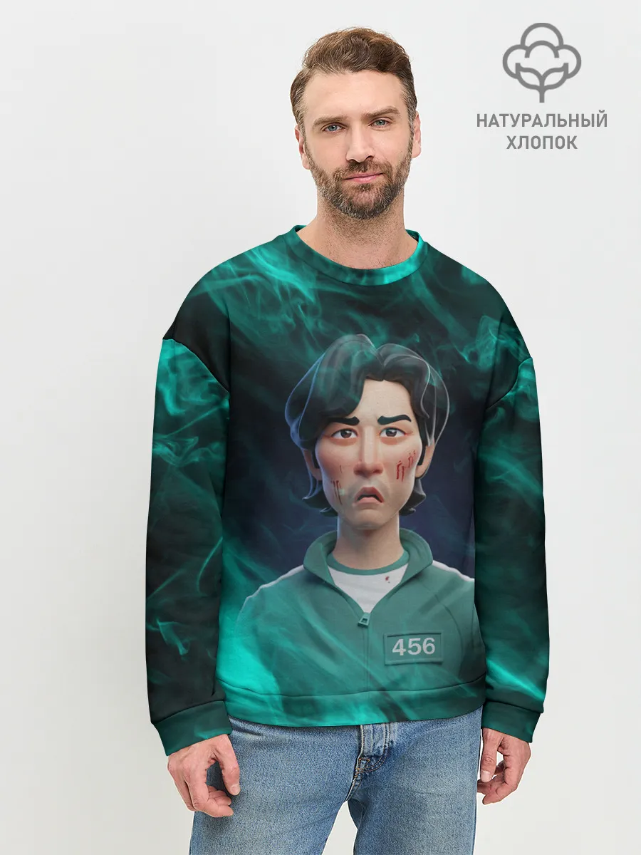 Мужской свитшот базовый / Seong Gi-hun | Squid Game