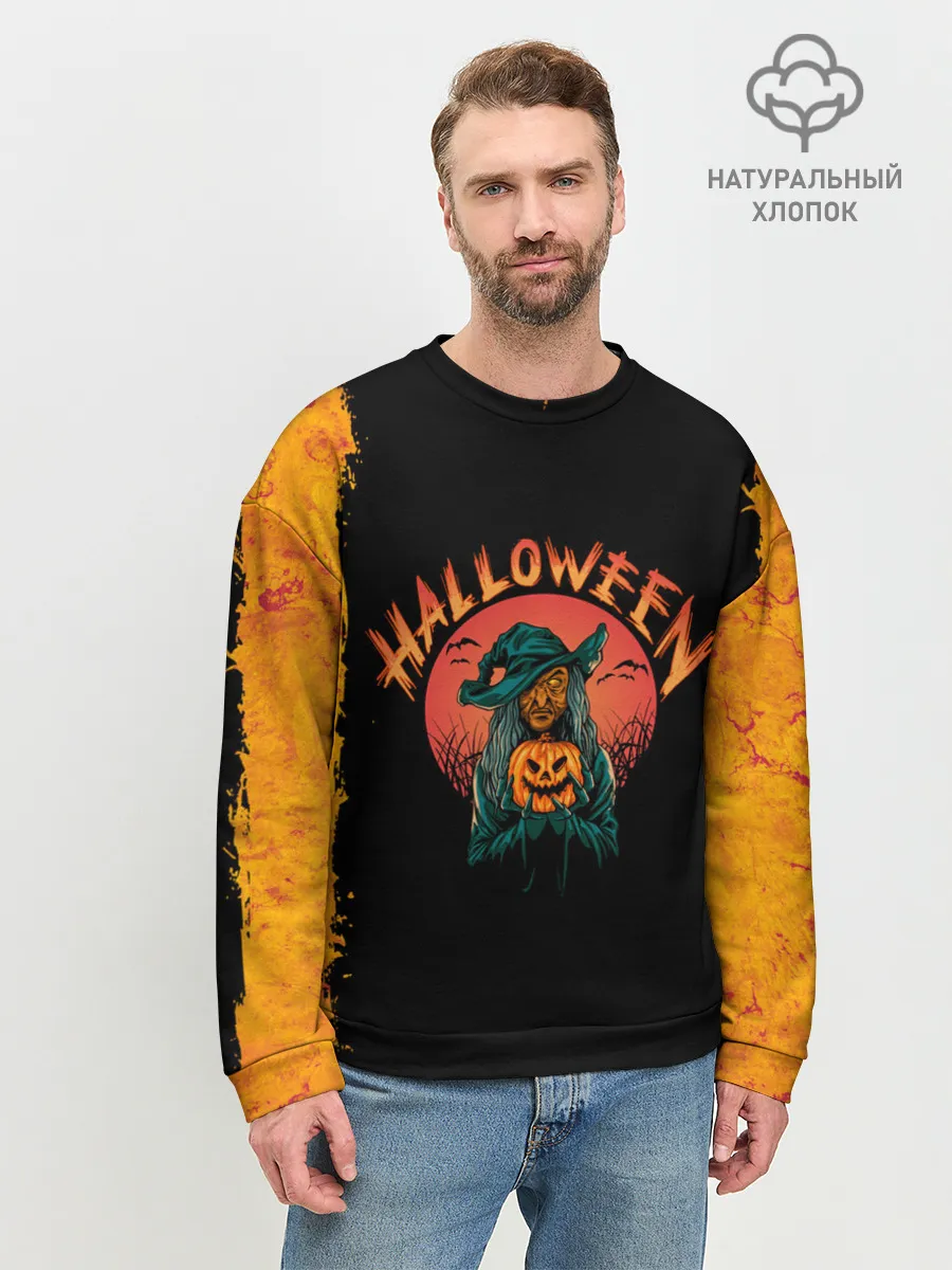 Мужской свитшот базовый / СТАРАЯ ВЕДЬМА | THE OLD WITCH