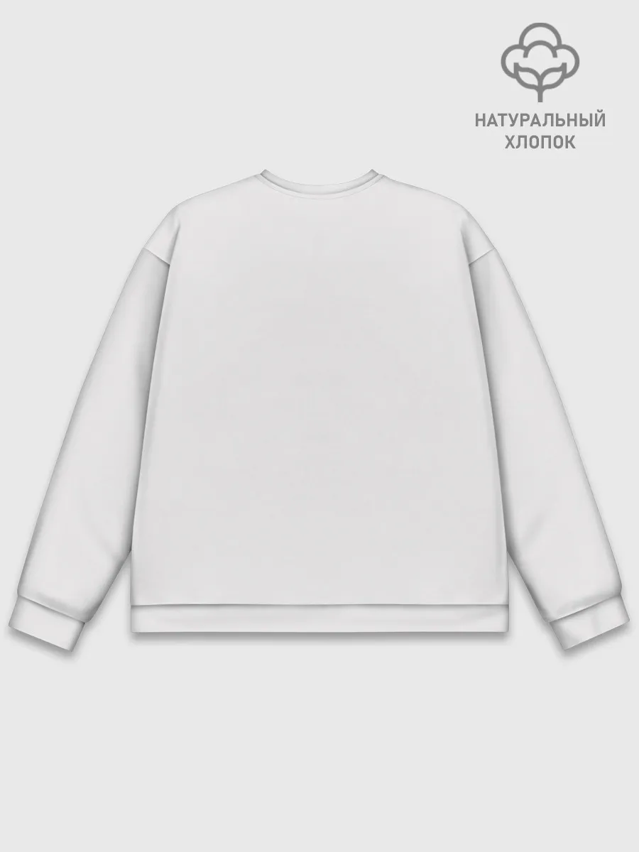 Мужской свитшот базовый / ИГРА В КАЛЬМАРА КВАДРАТ | SQUID GAME