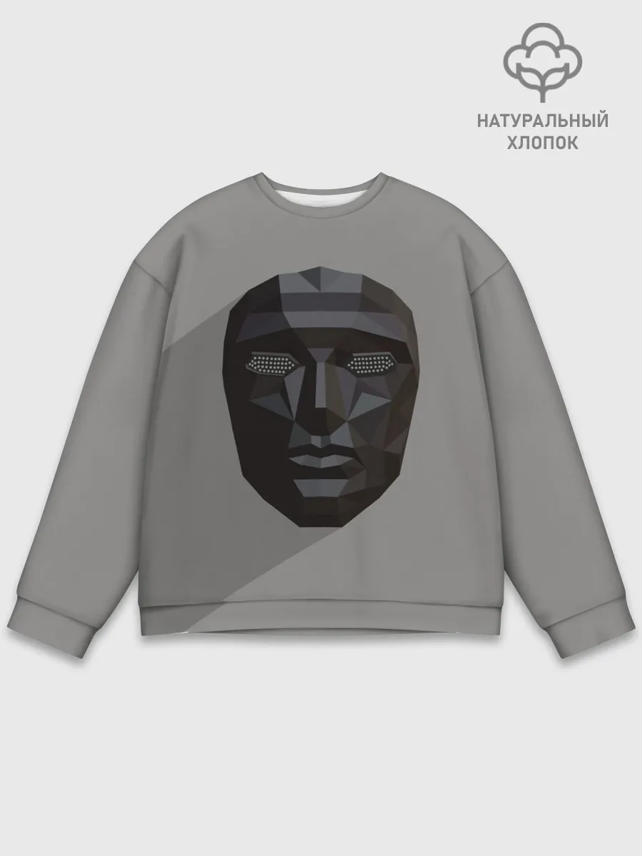 Мужской свитшот базовый / ИГРА В КАЛЬМАРА РАСПОРЯДИТЕЛЬ | SQUID GAME