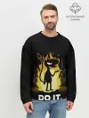 Мужской свитшот базовый / Чертенок Do it