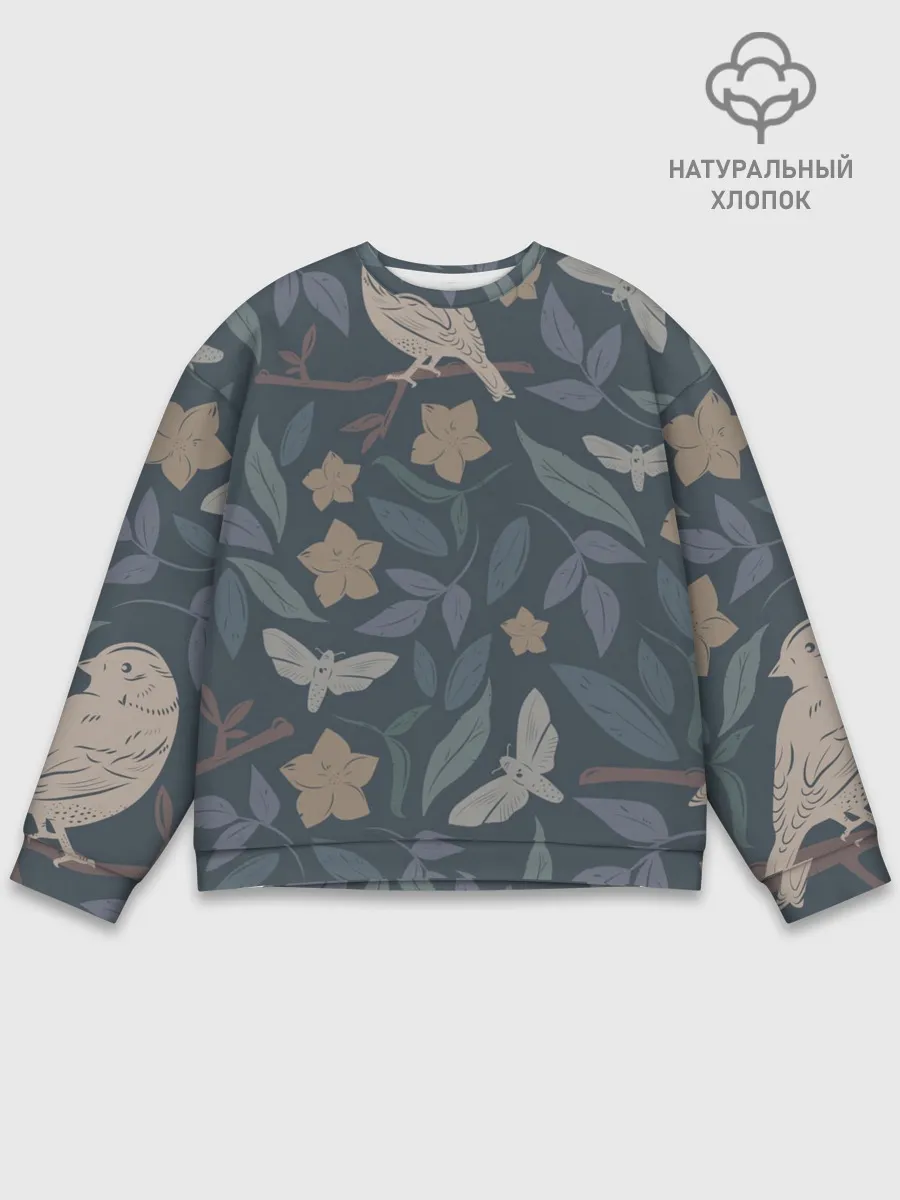 Мужской свитшот базовый / Летняя полночь