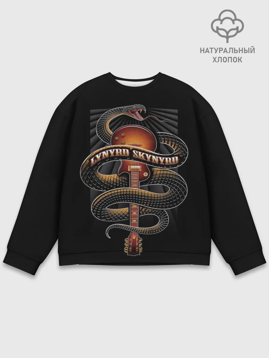 Мужской свитшот базовый / LYNYRD SKYNYRD SNAKE