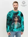 Мужской свитшот базовый / Кан Сэ Бёк 3D ART | 067