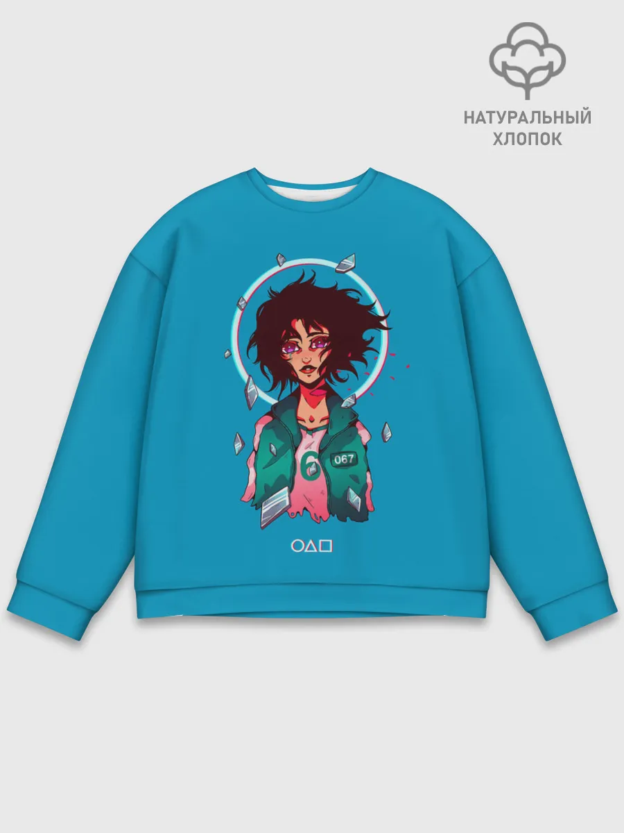 Мужской свитшот базовый / Плачущая 067