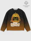 Мужской свитшот базовый / ТЫКВА КОСМОНАВТ | SPACE HALLOWEEN