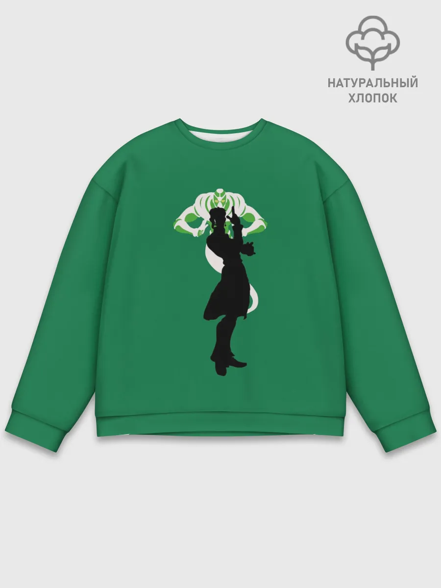 Мужской свитшот базовый / Kakyoin. Jo Jo