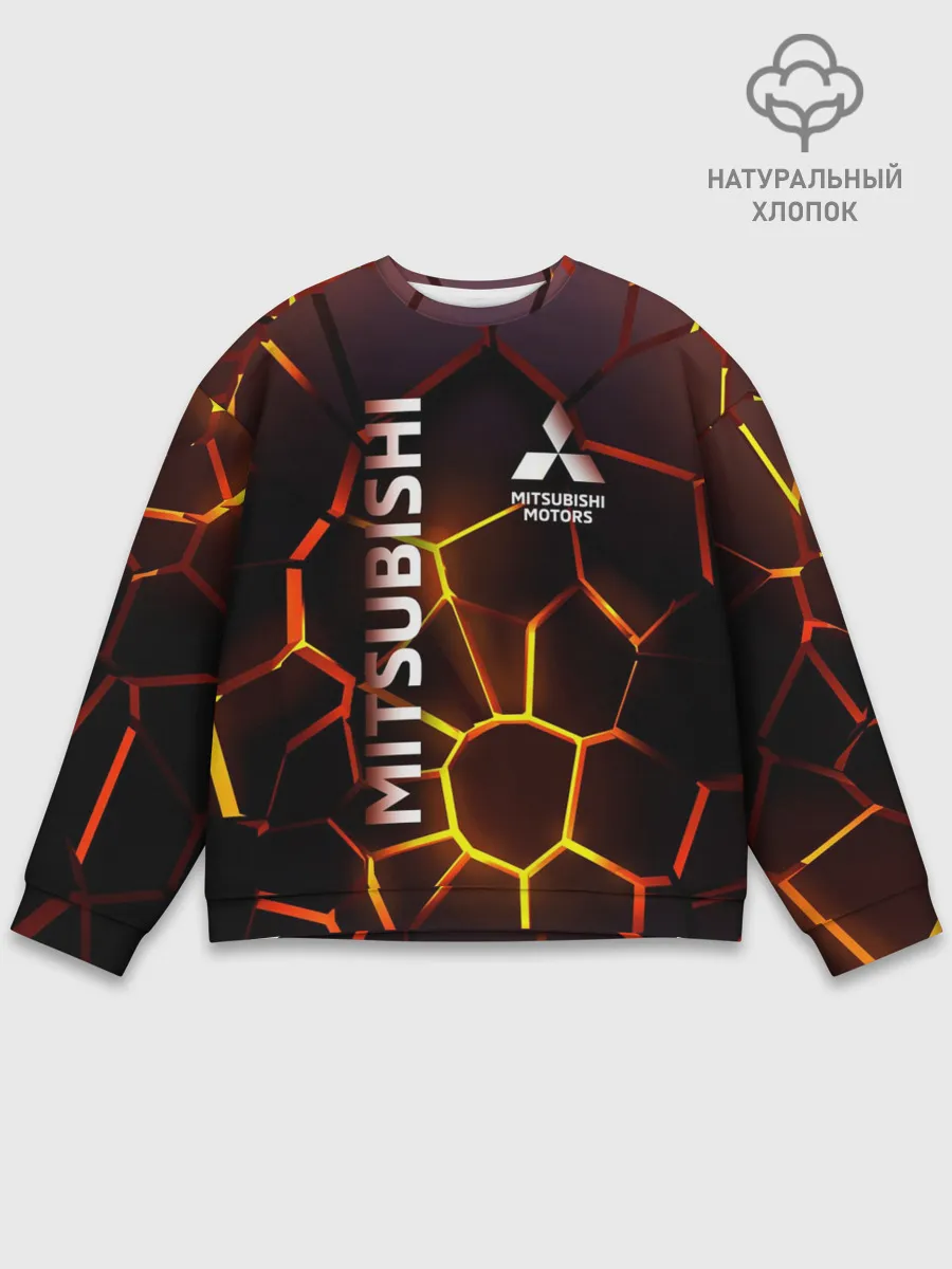 Мужской свитшот базовый / Митсубиси подсветка 3D плит