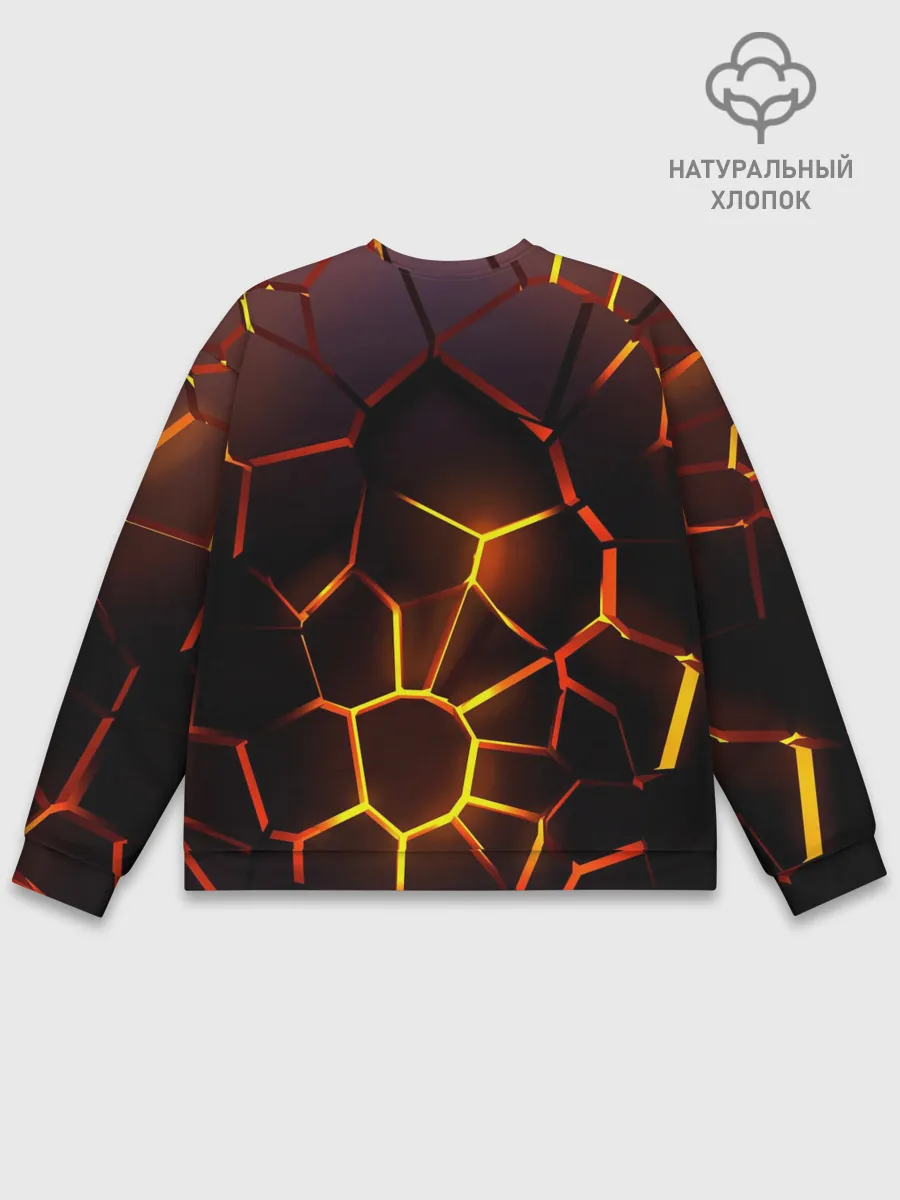 Мужской свитшот базовый / Митсубиси подсветка 3D плит