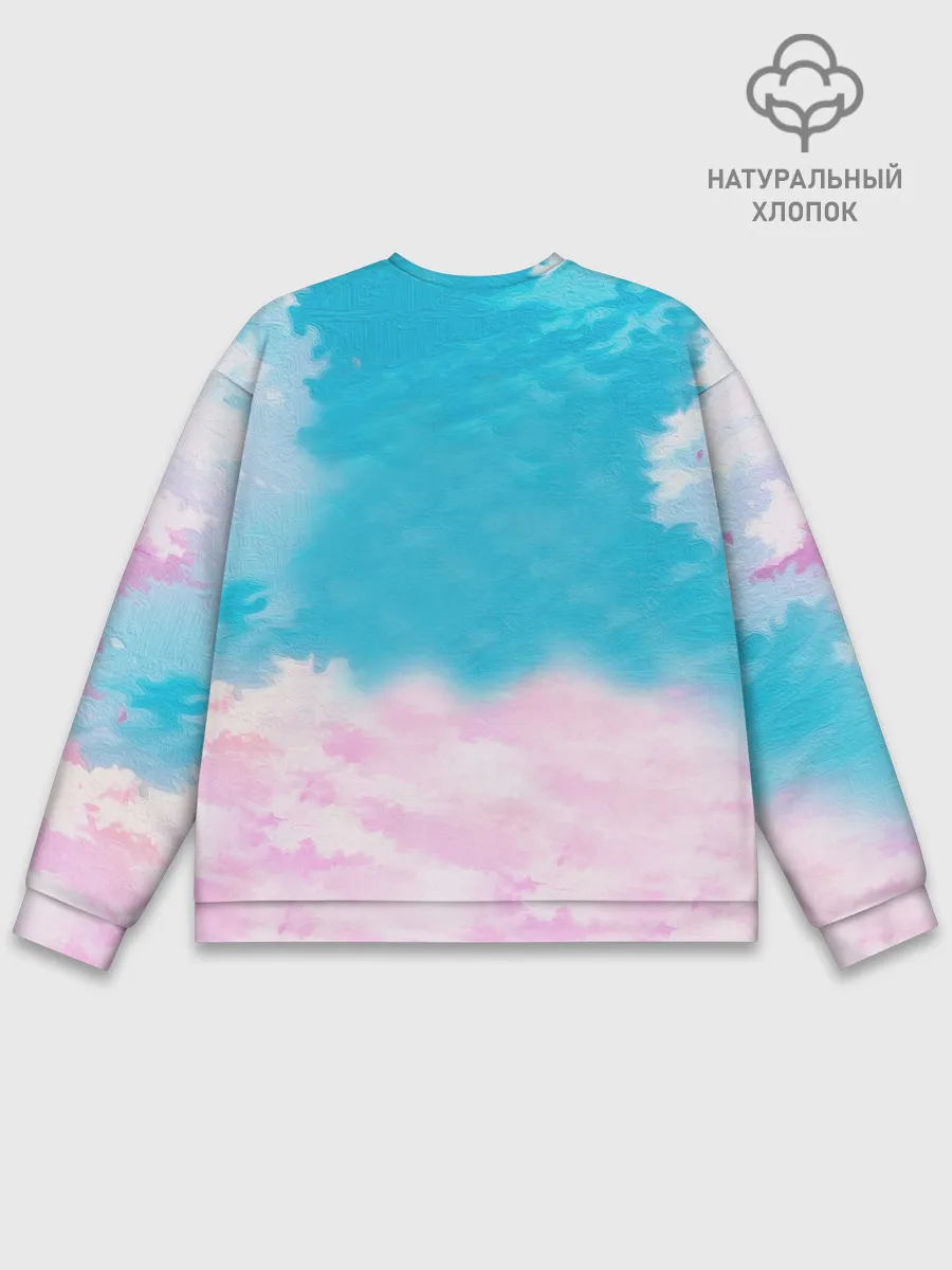 Мужской свитшот базовый / КЛИНОК РАССЕКАЮЩИЙ ДЕМОНОВ, ЗЕНИТЦУ