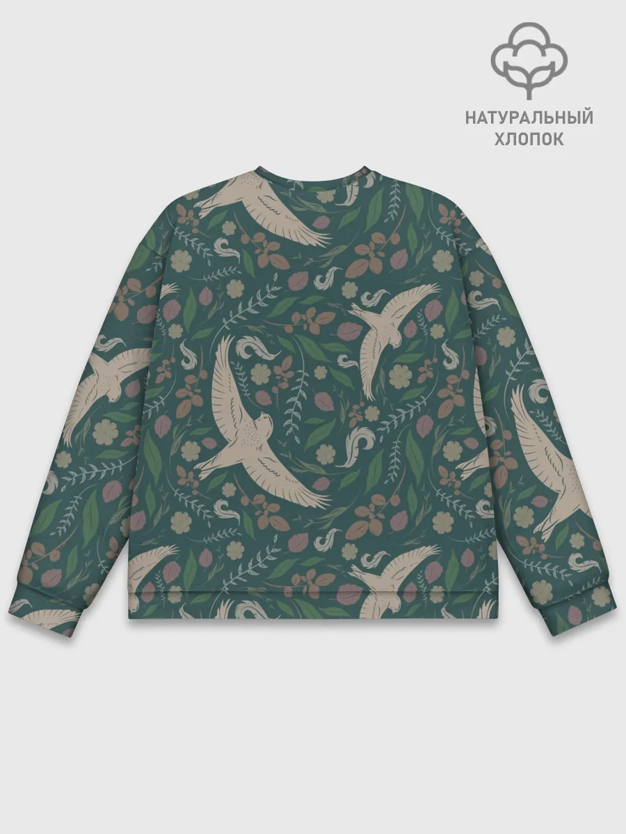 Мужской свитшот базовый / Ласточкина политра