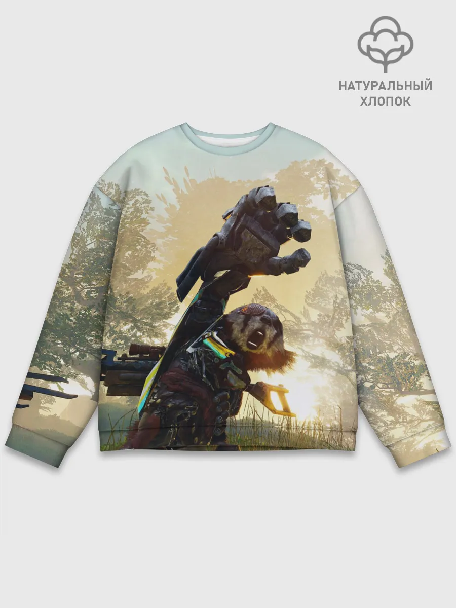 Мужской свитшот базовый / Biomutant | Биомутант рука