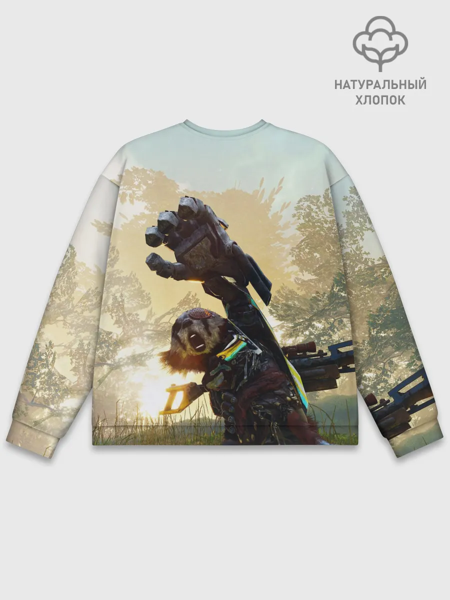 Мужской свитшот базовый / Biomutant | Биомутант рука