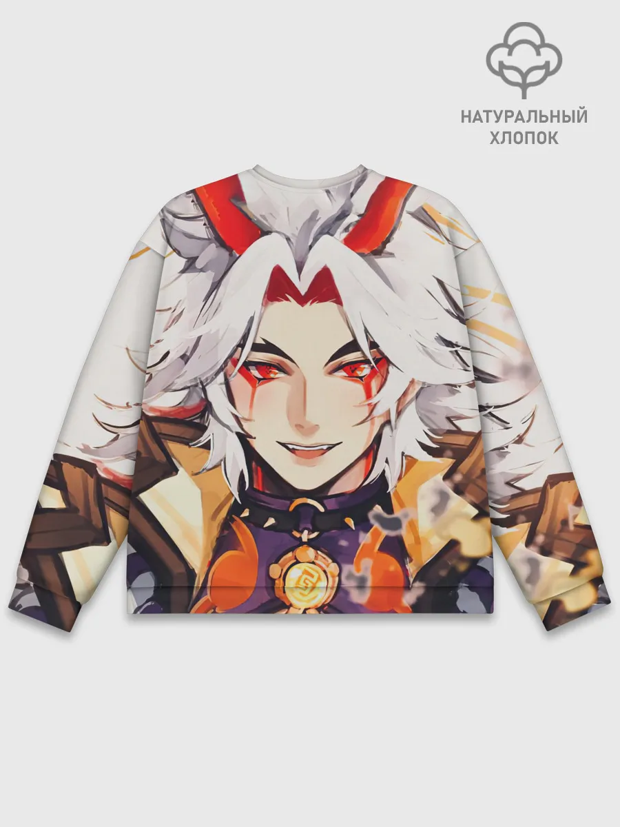 Мужской свитшот базовый / Arataki Itto Genshin Impact