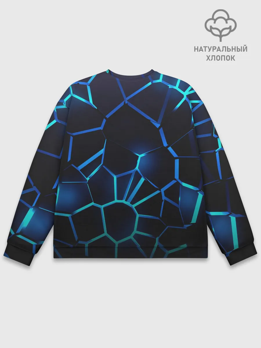 Мужской свитшот базовый / Volkswagen слоган Das Auto