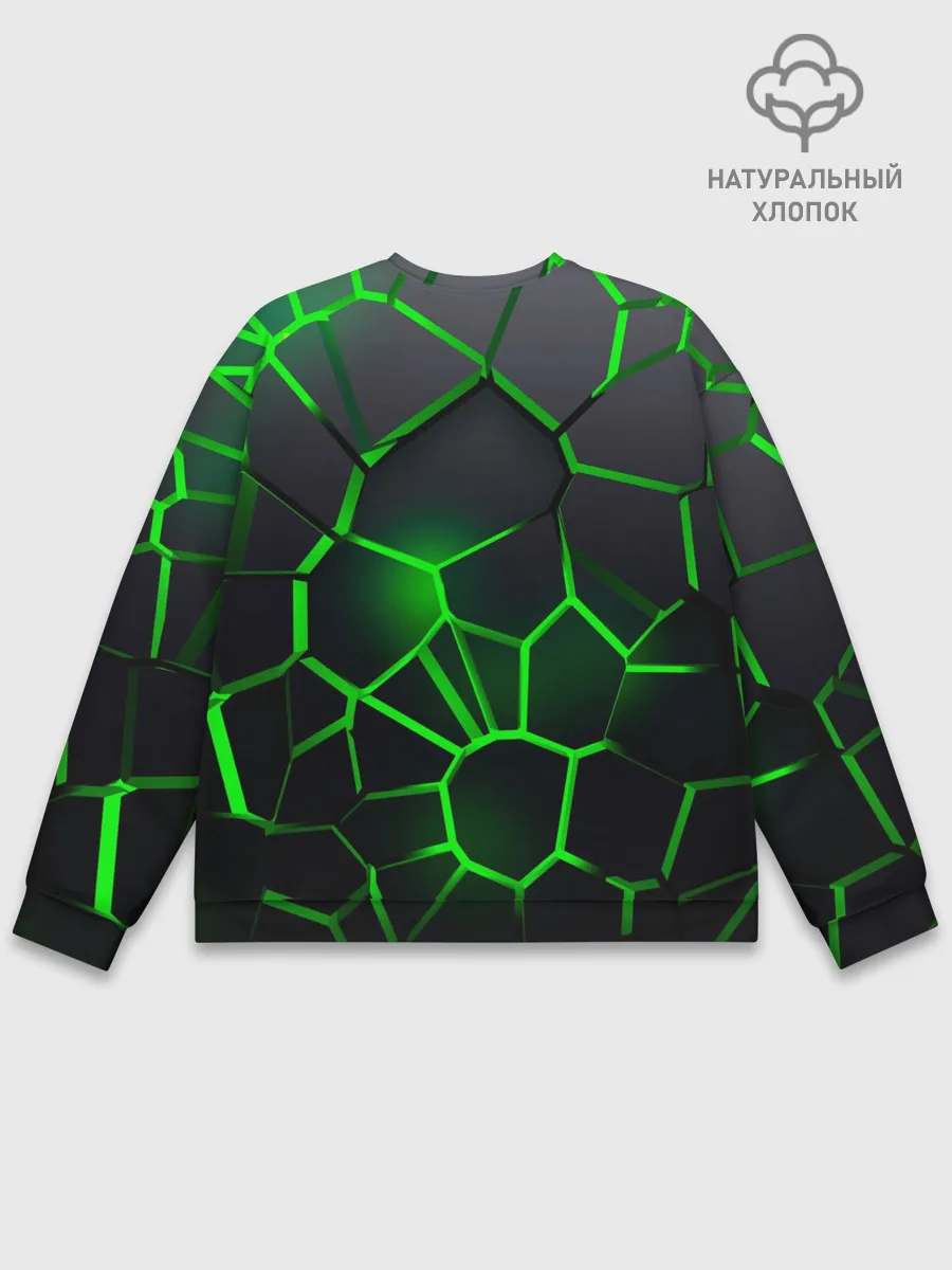 Мужской свитшот базовый / 3D плиты с подсветкой Шкода