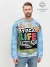 Мужской свитшот базовый / TOCA BOCA WORLD, ПЛАНЕТА ИГРЫ