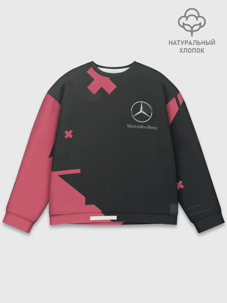 Мужской свитшот базовый / Мерседес / Mersedes