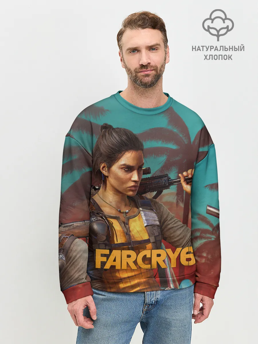 Мужской свитшот базовый / Far Cry Dani Rojas