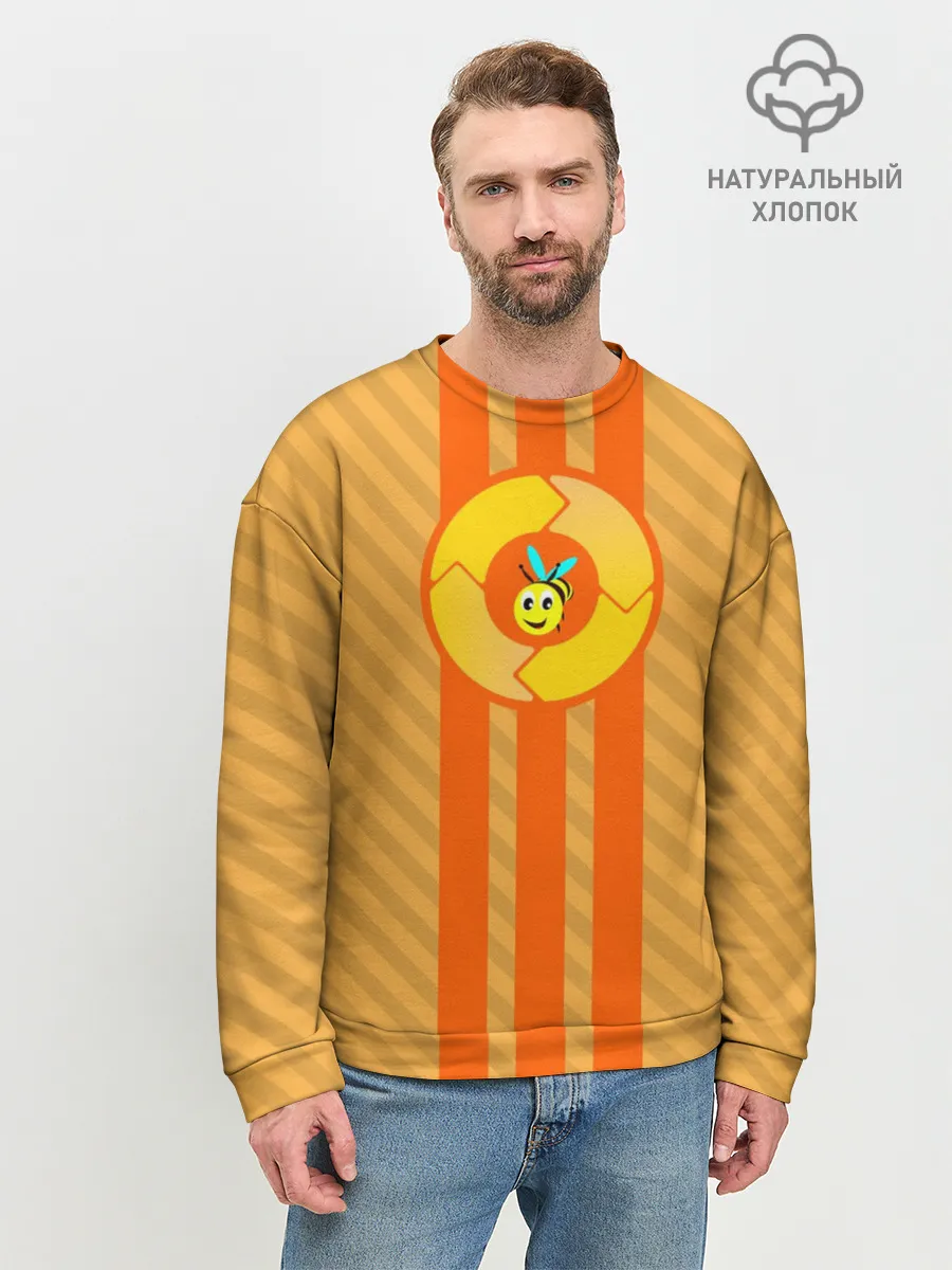 Мужской свитшот базовый / Bee | Пчела