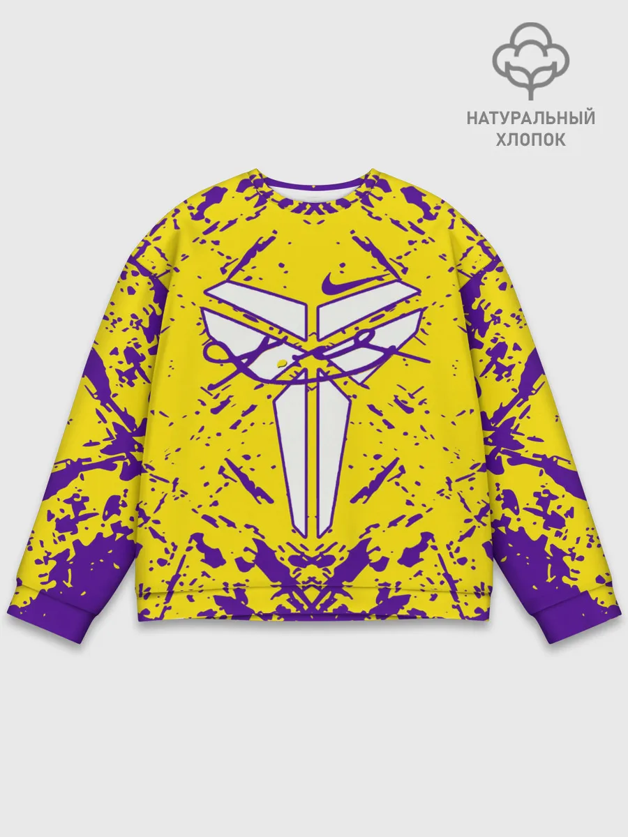 Мужской свитшот базовый / ЛЕЙКЕРС| LOS ANGELES LAKERS,