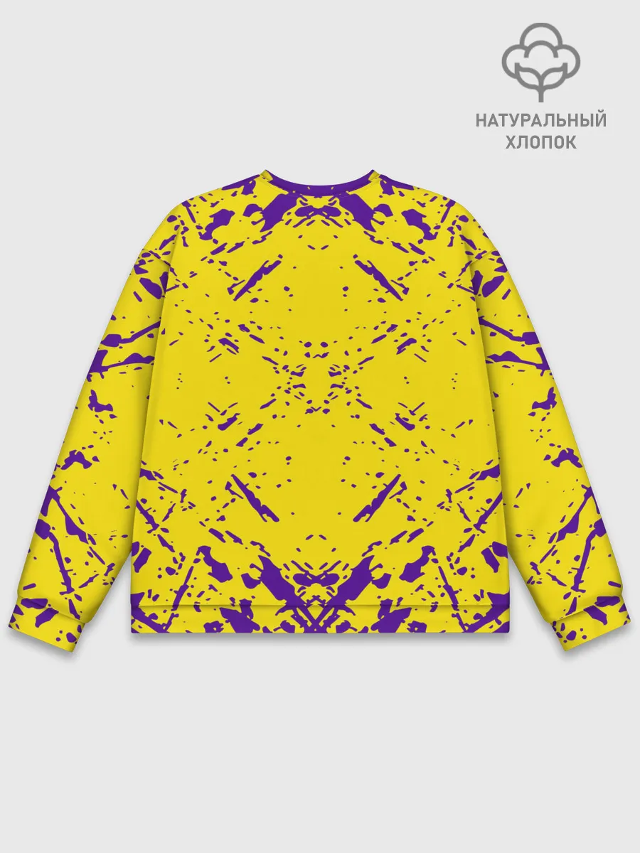 Мужской свитшот базовый / ЛЕЙКЕРС| LOS ANGELES LAKERS,