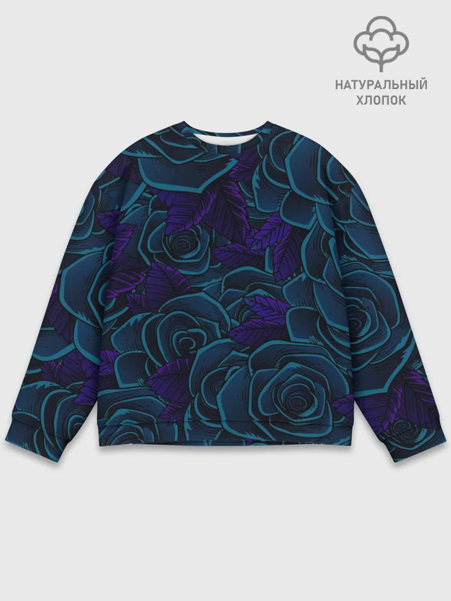 Мужской свитшот базовый / Пепельная Роза
